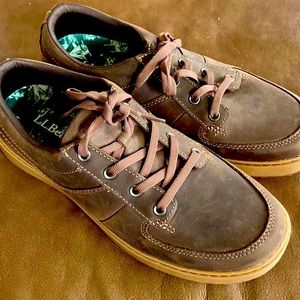 NEW Men’s LL Bean Leather Shoes 9.5 Brand